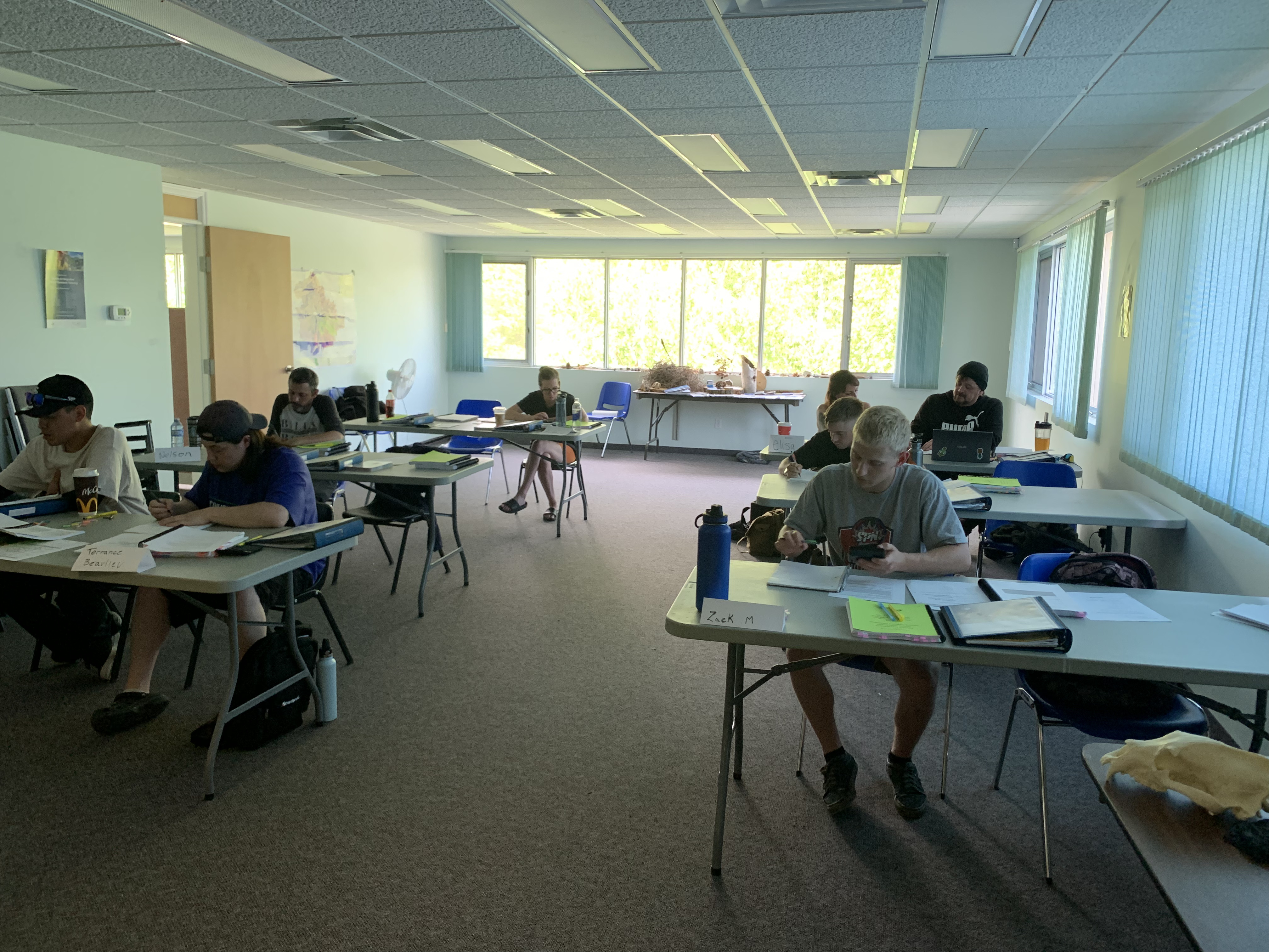 Equipment demonstration